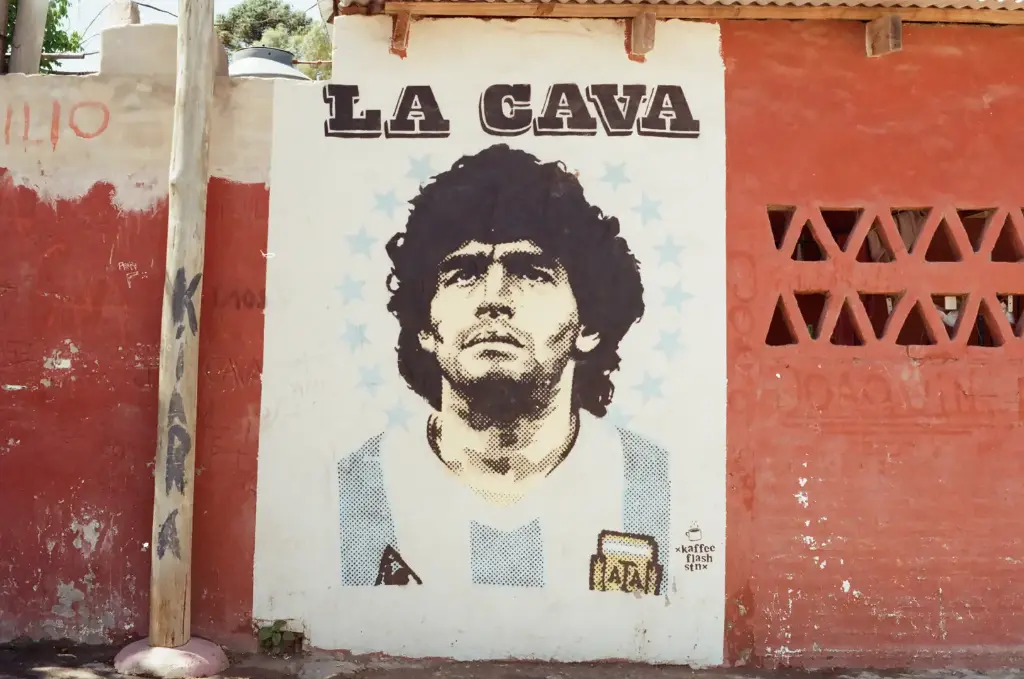Mural Maradona